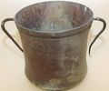 antiker Kupferkessel